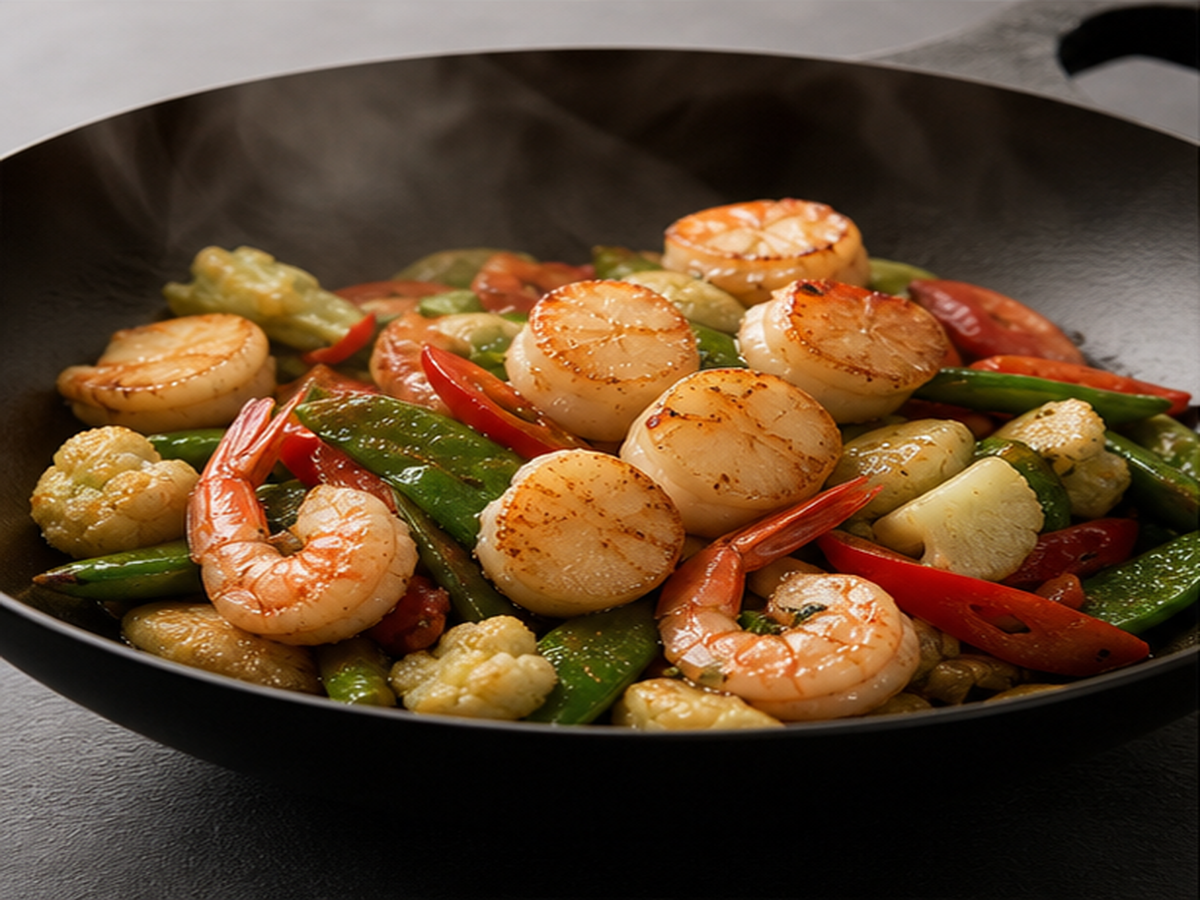 Seafood dish