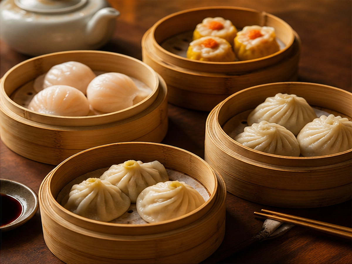 Yum cha dishes